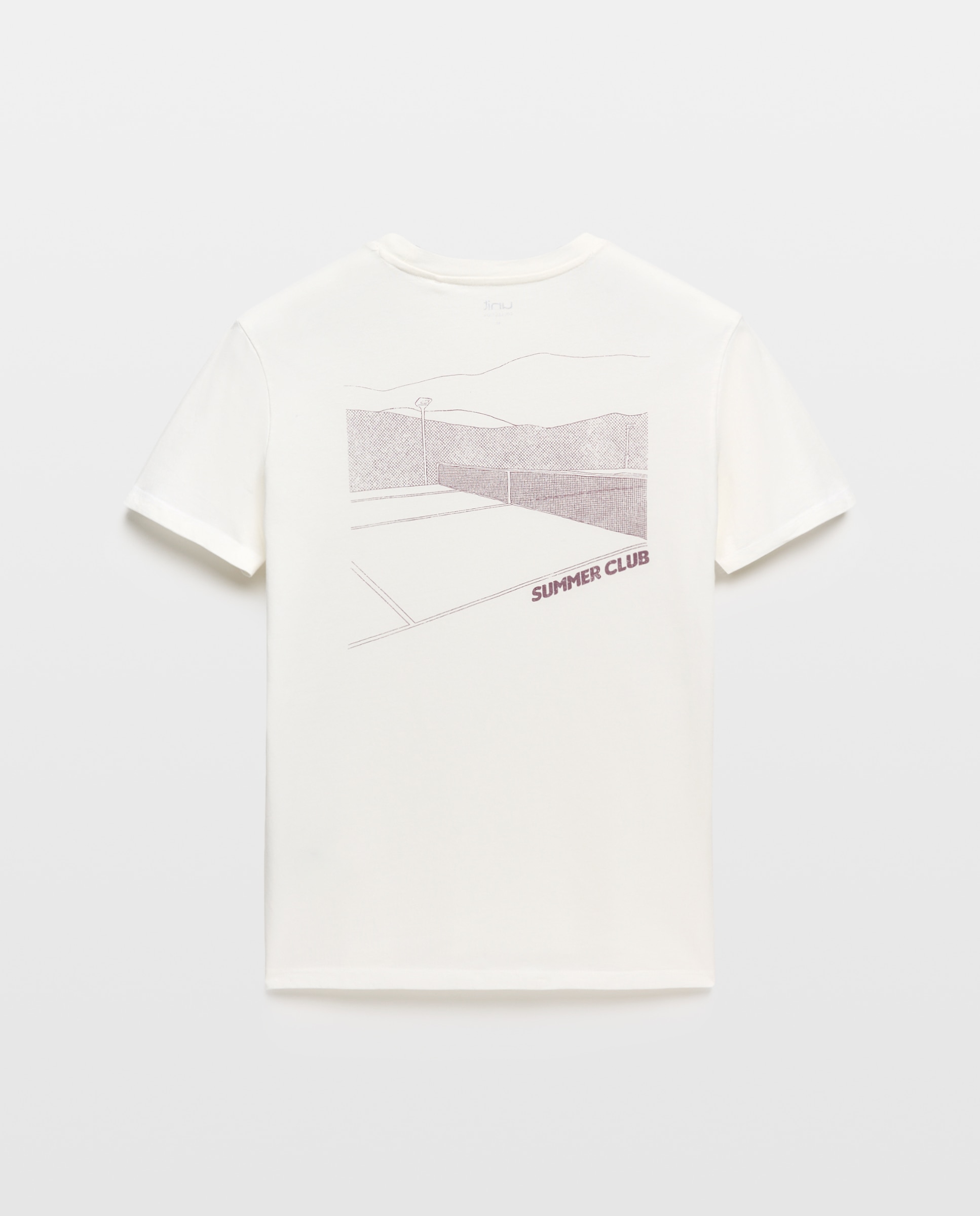 Camiseta de hombre manga corta Summer club Blanco-5