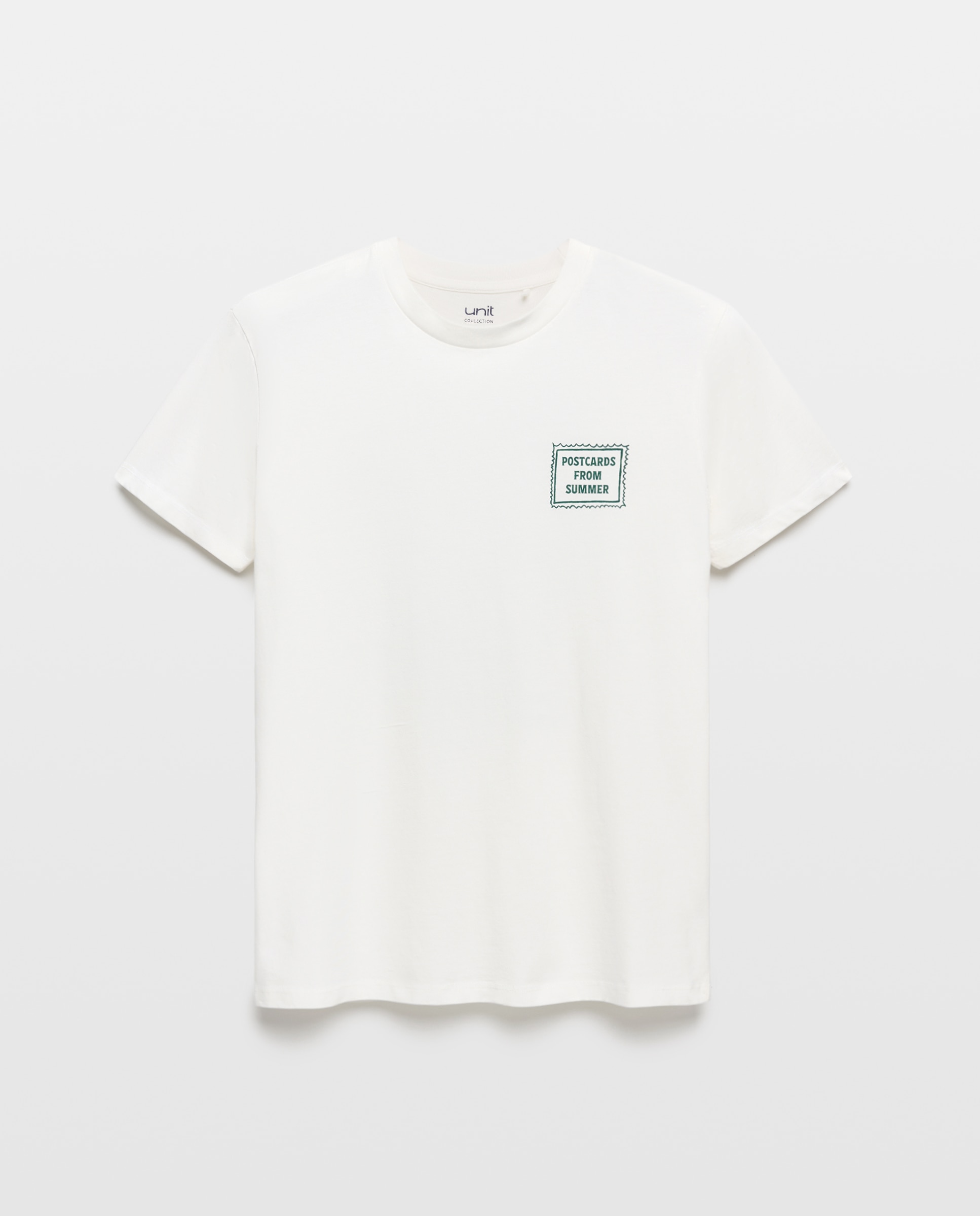 Camiseta de hombre manga corta Postcards from summer Blanco-4