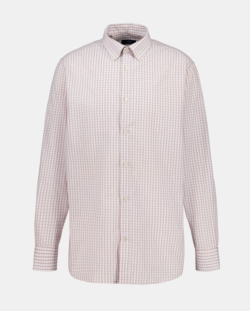 Imagen 0 de Camisa de hombre popelín cuadro bicolor