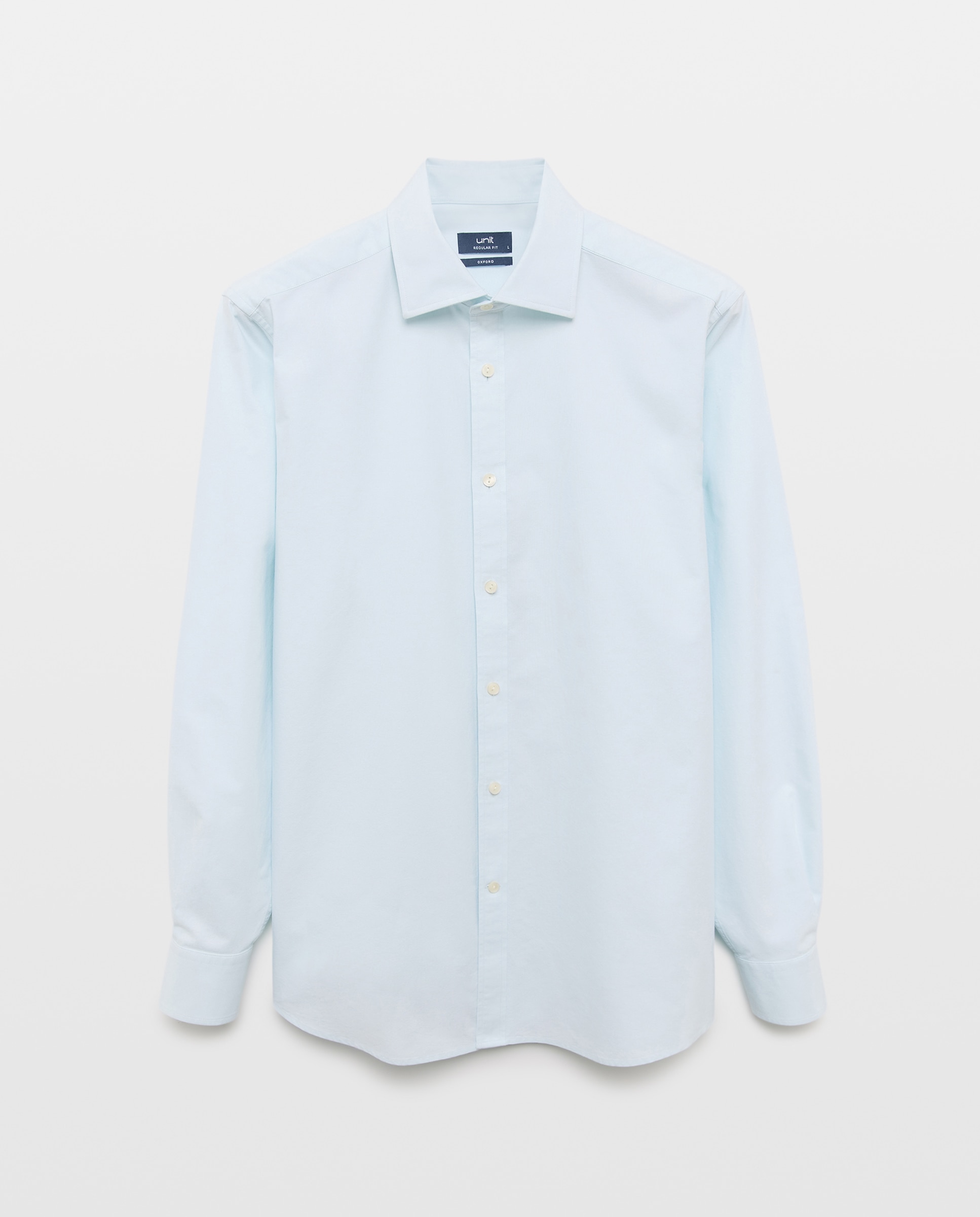 Camisa sport hombre oxford lisa 582 Verde agua-4