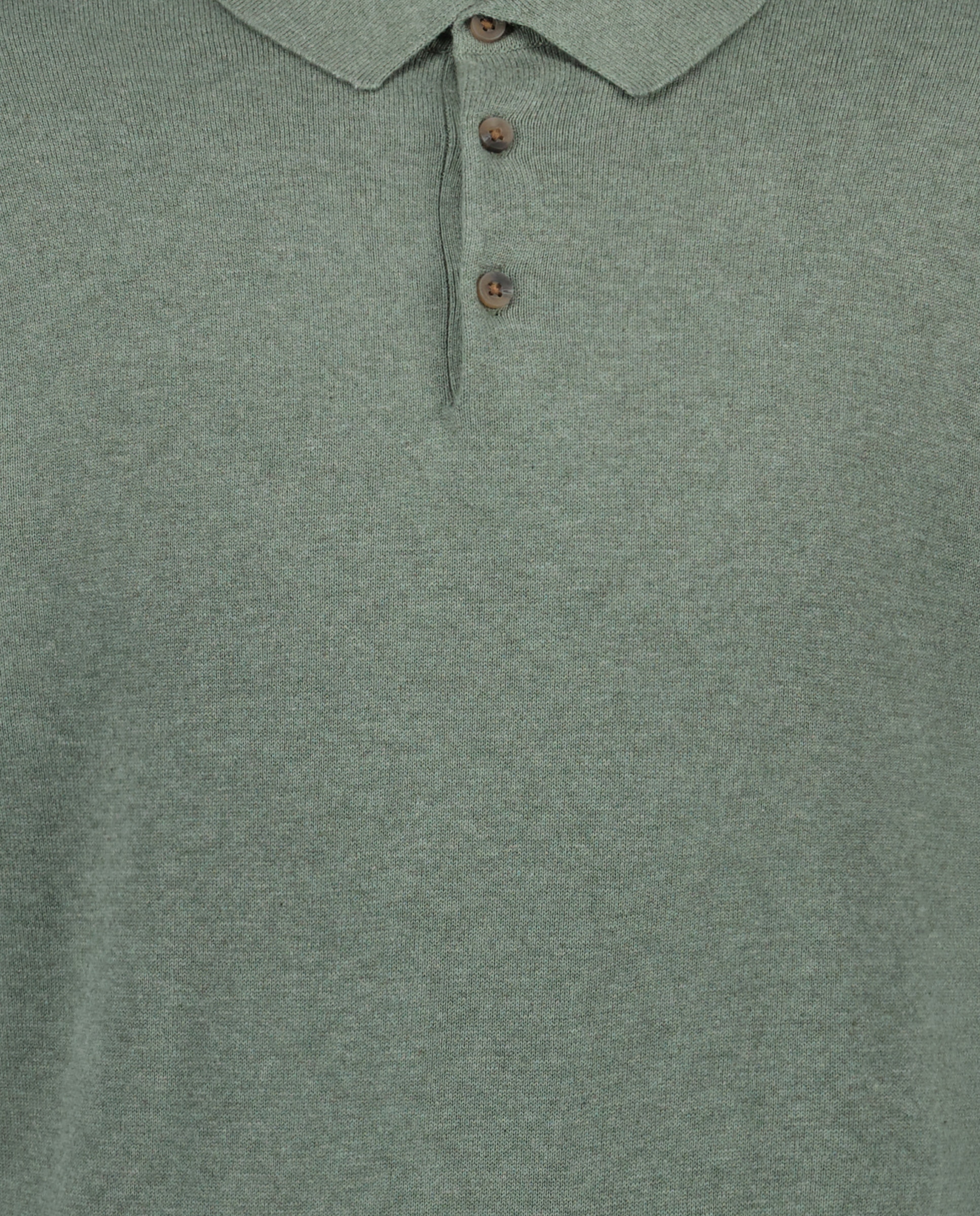 Jersey de hombre cuello polo liso algodón 100% Verde-5