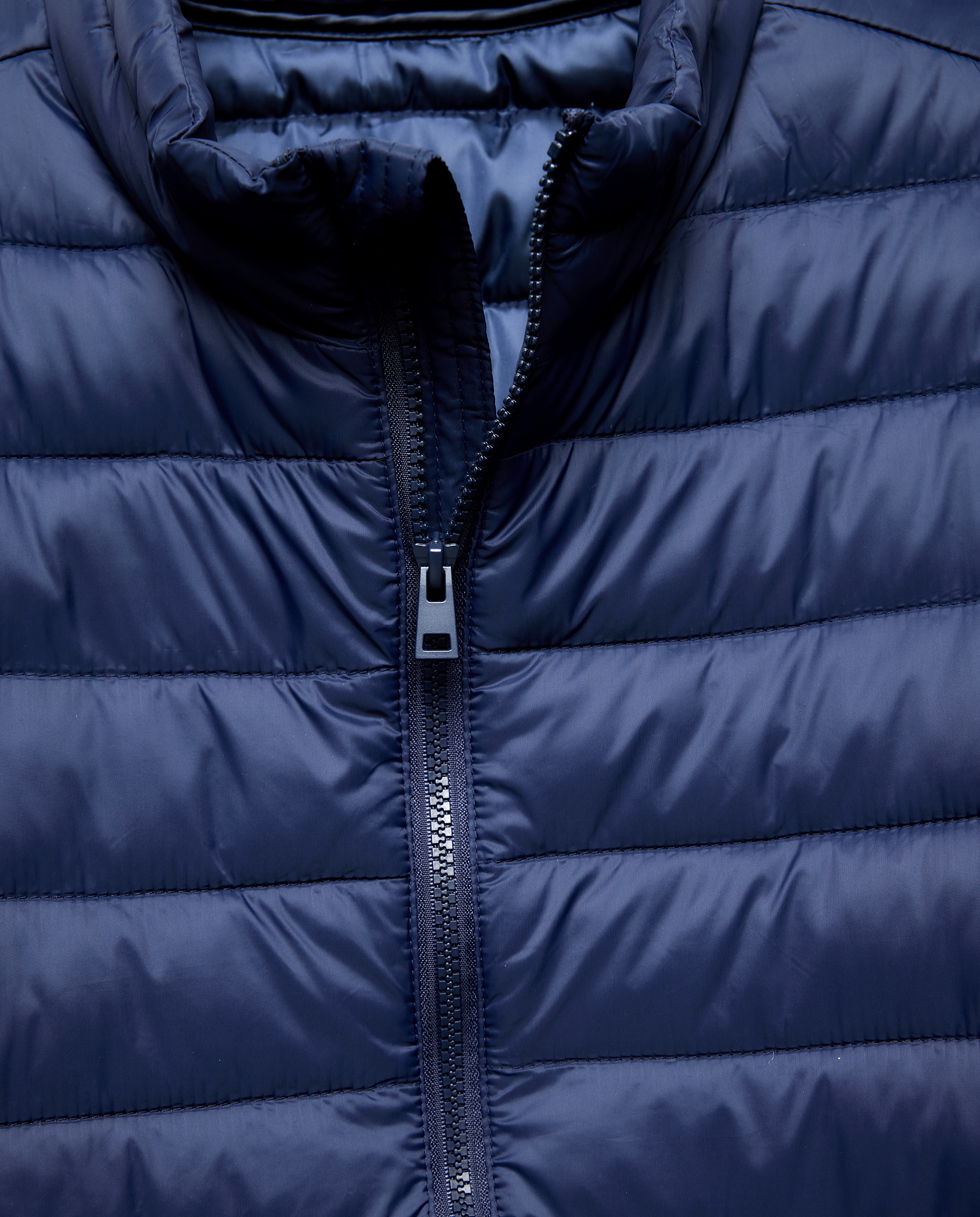 Chaqueta hombre ultraligera con relleno reciclado Azul marino-5