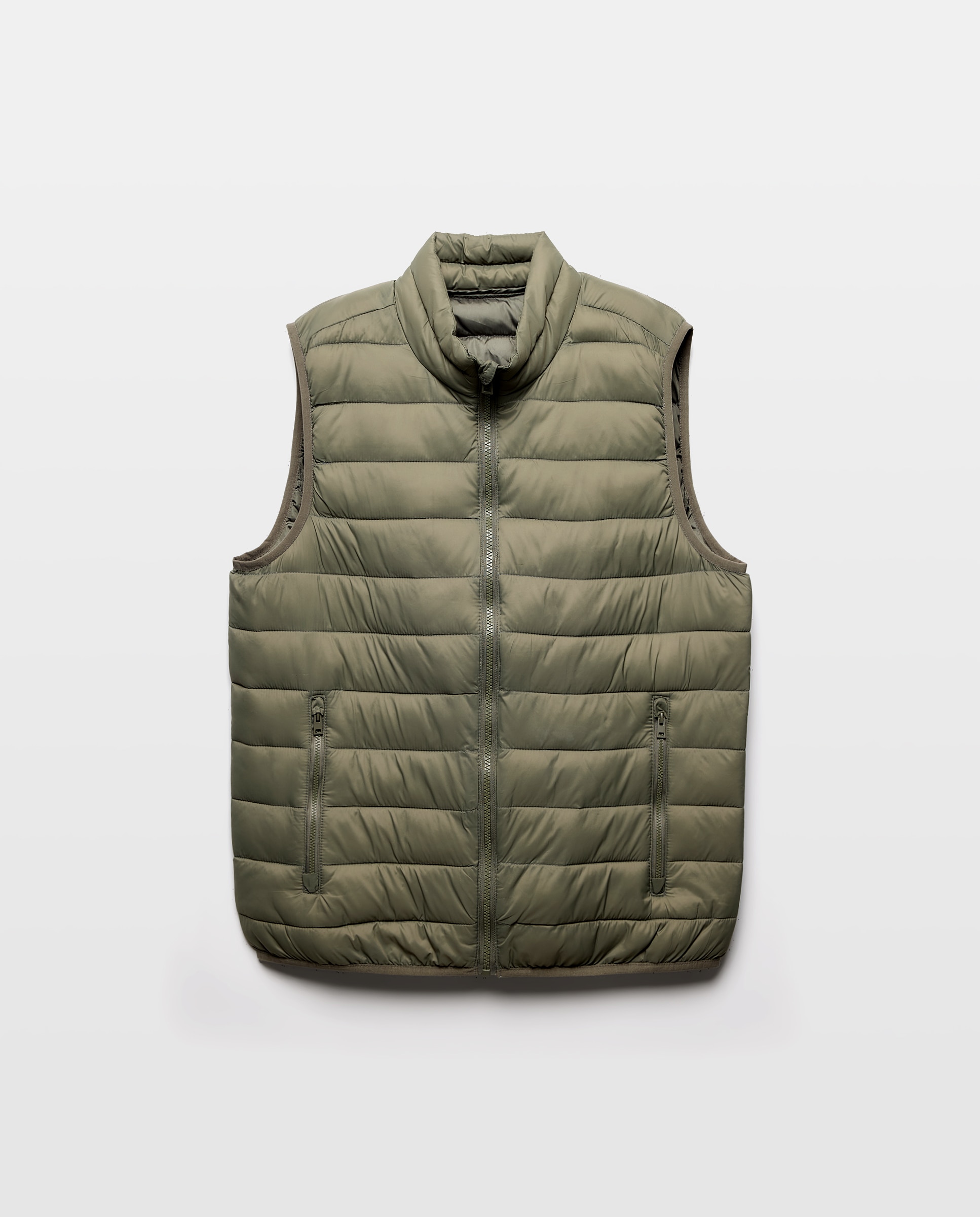 Chaleco hombre ultraligero con relleno reciclado 510 Verde claro-4