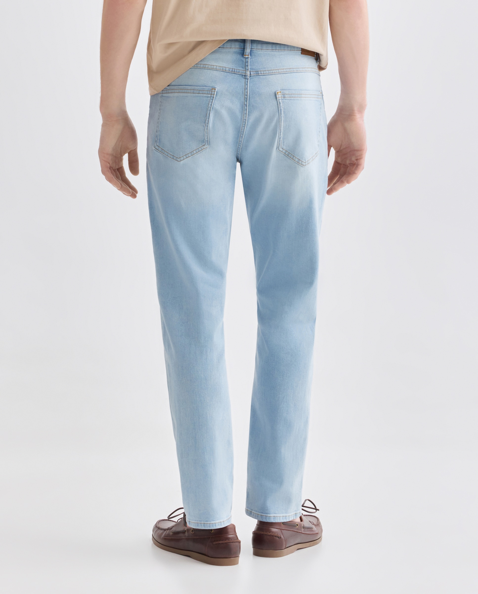 Pantalón vaquero hombre regular fit Cerúleo-3