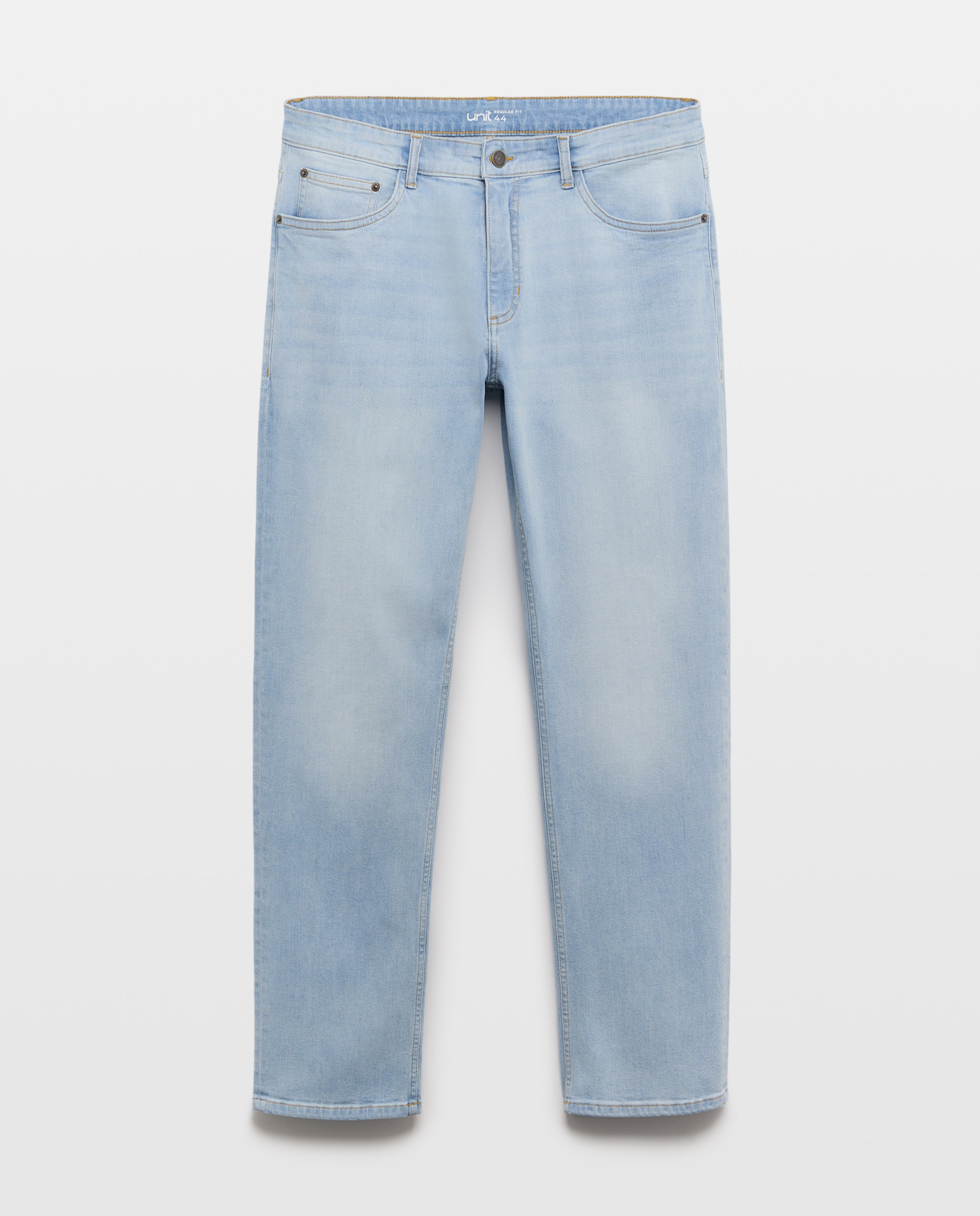 Pantalón vaquero hombre regular fit Cerúleo-4