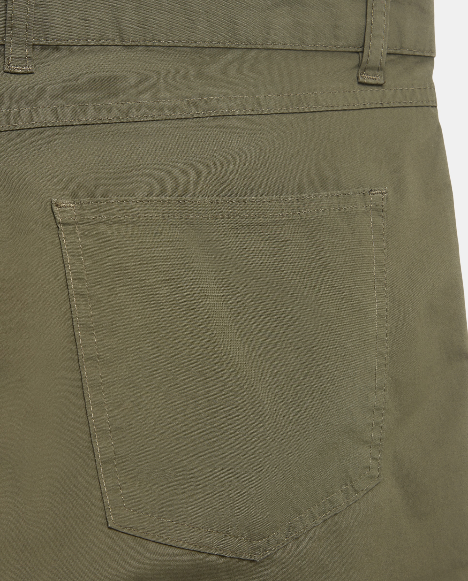 Pantalón hombre cinco bolsillos lavado regular fit 530 Verde oscuro-5