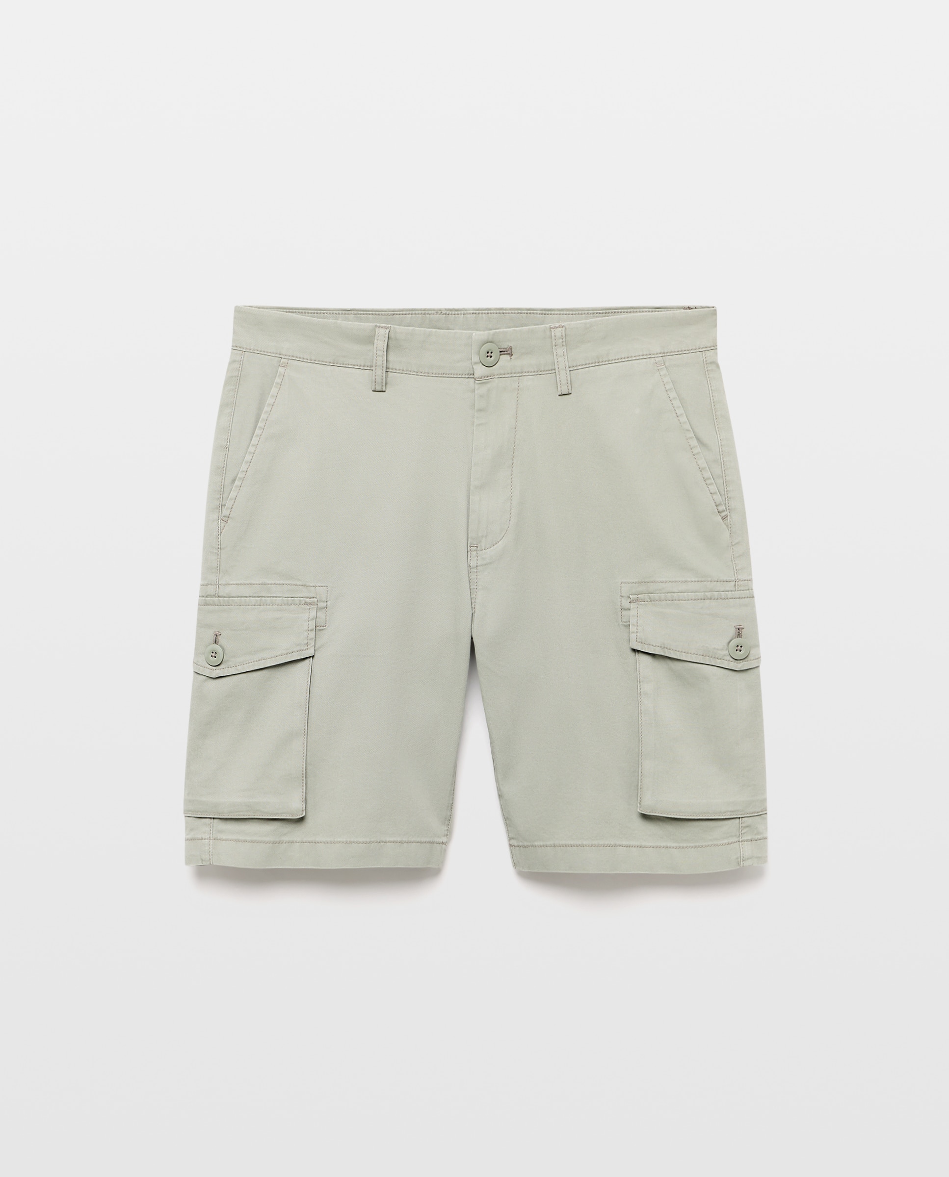 Bermuda hombre cargo 520 Kaki-4