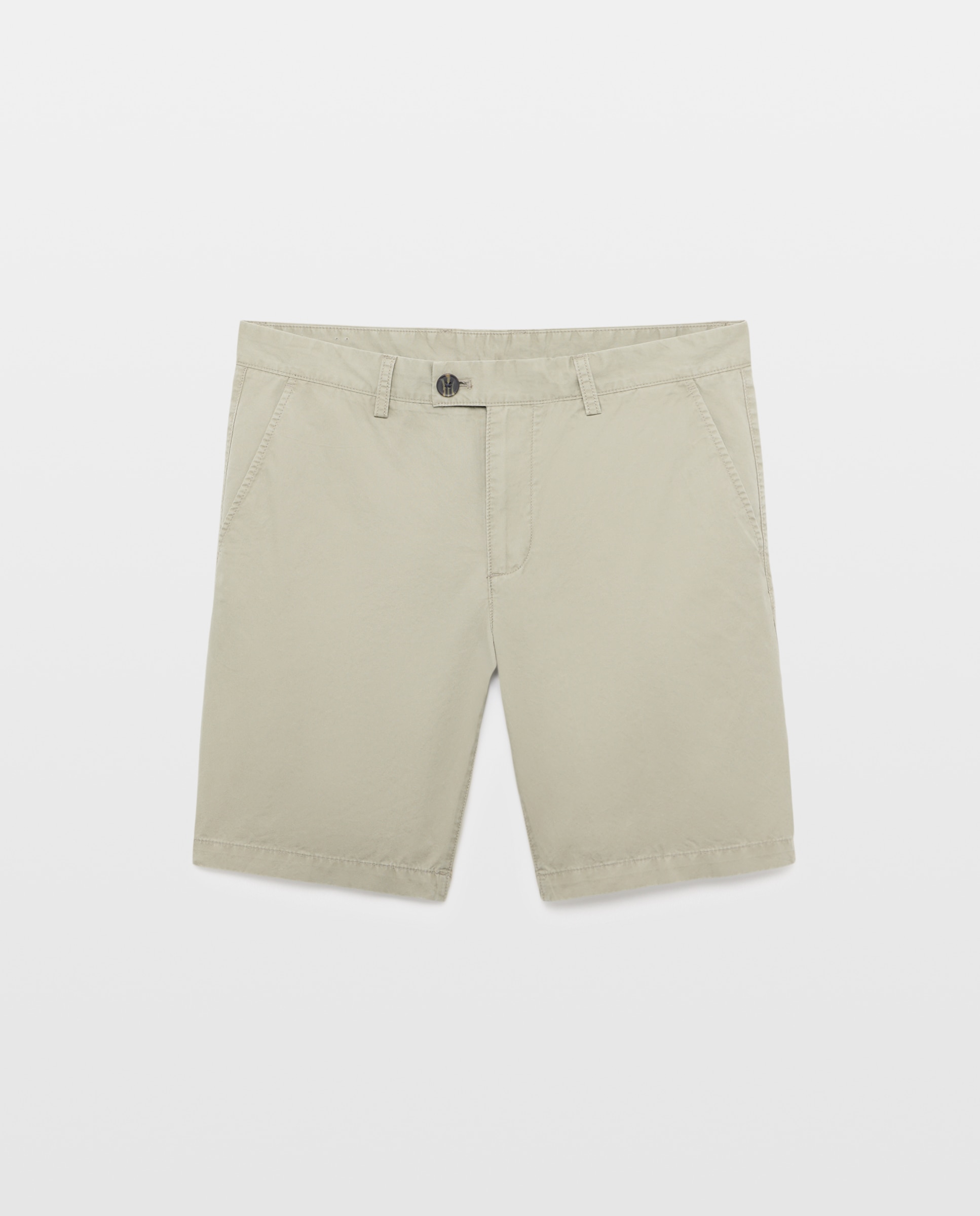Bermuda hombre chino basico 510 Verde claro-4