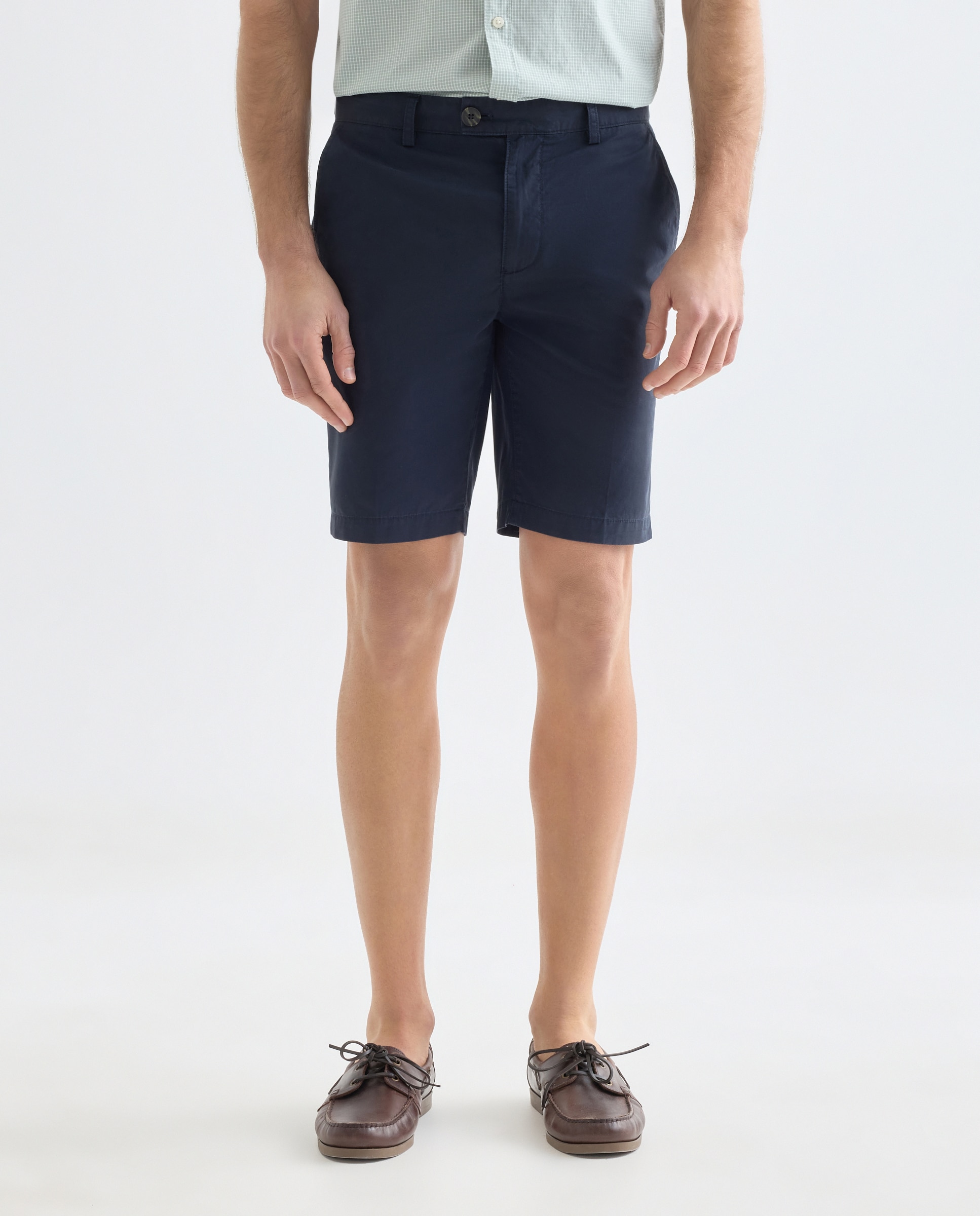 Bermuda hombre chino basico 471 Índigo-2