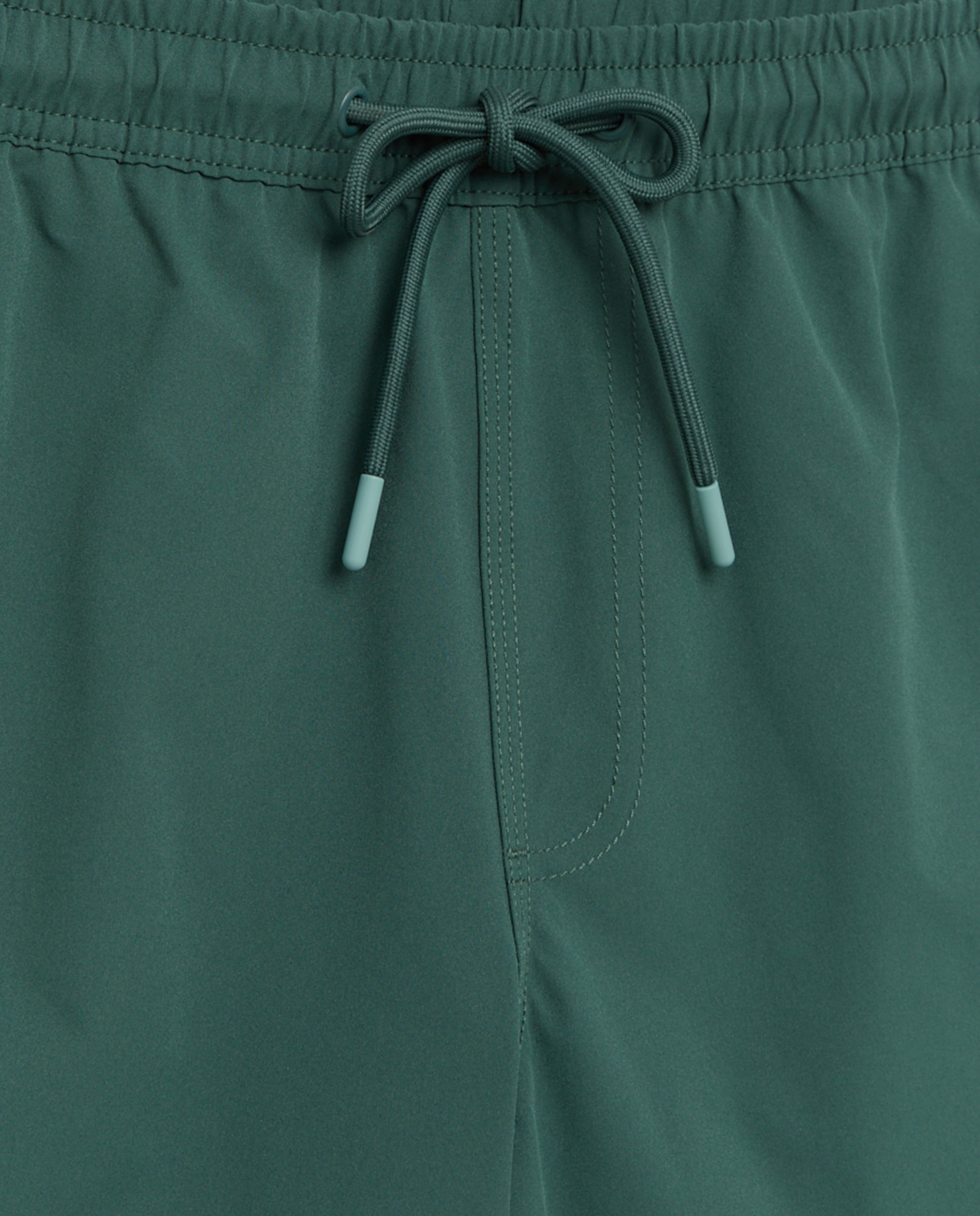 Bañador liso hombre 530 Verde oscuro-4