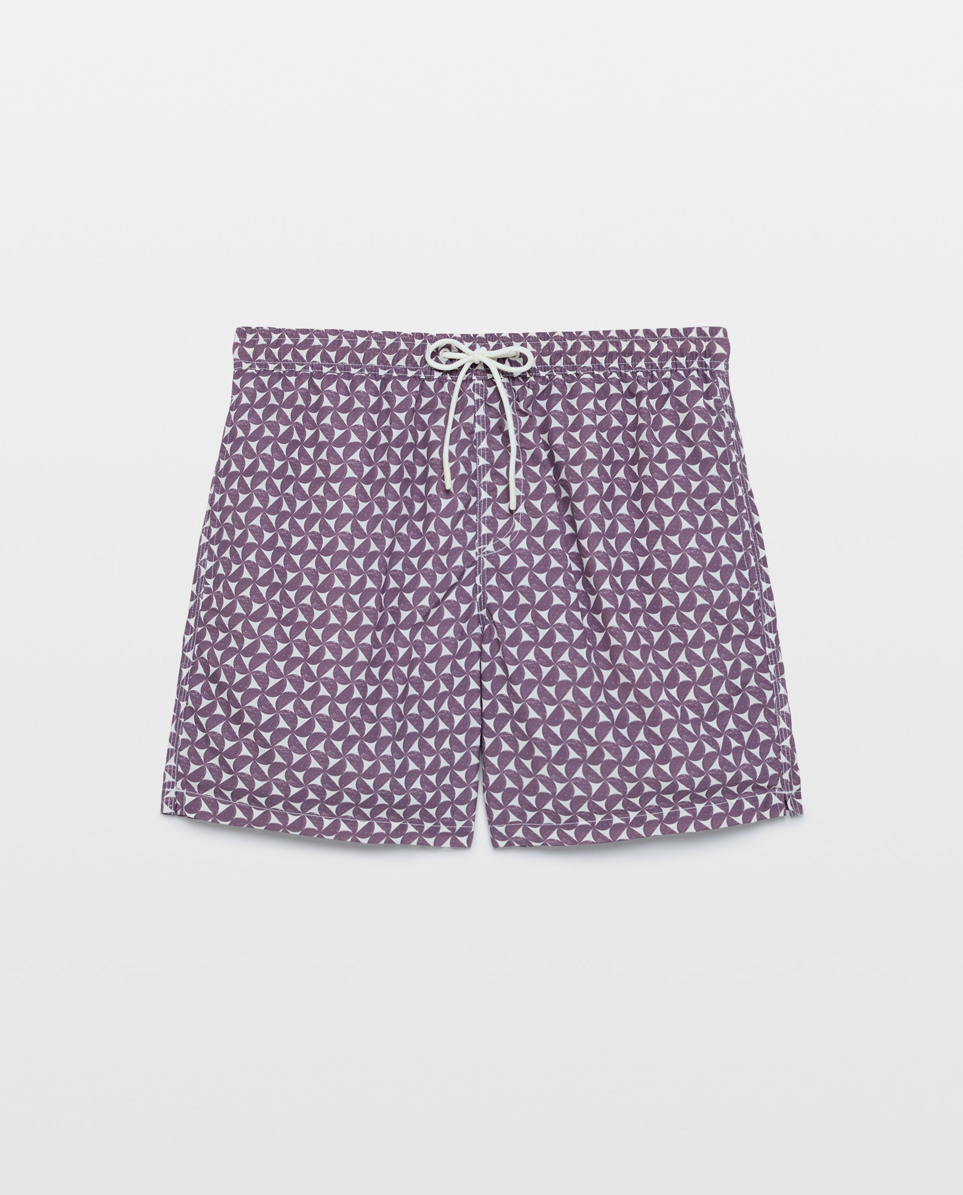 Imagen 0 de Bañador estampado geometrico bicolor hombre