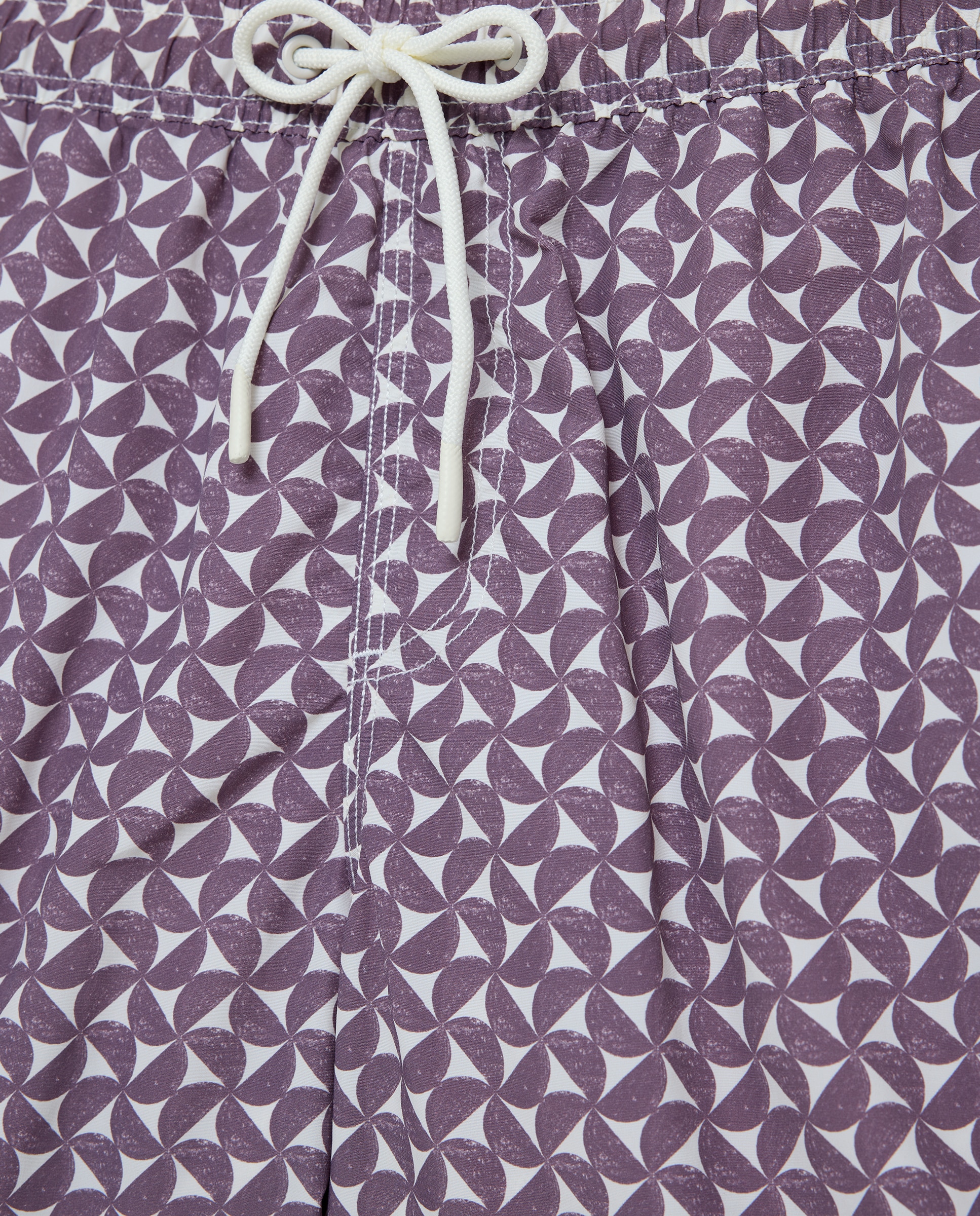 Bañador estampado geometrico bicolor hombre 282 Malva-4