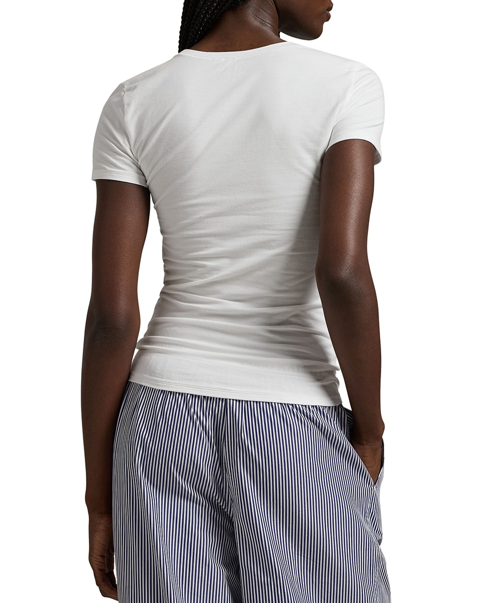 T-shirt de Manga Curta - Branco Branco-2
