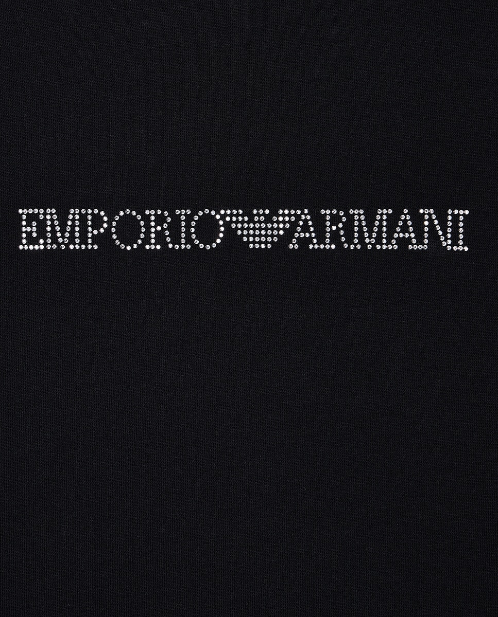 T-shirt Básica de Algodão "Essential Cotton" Preto-4