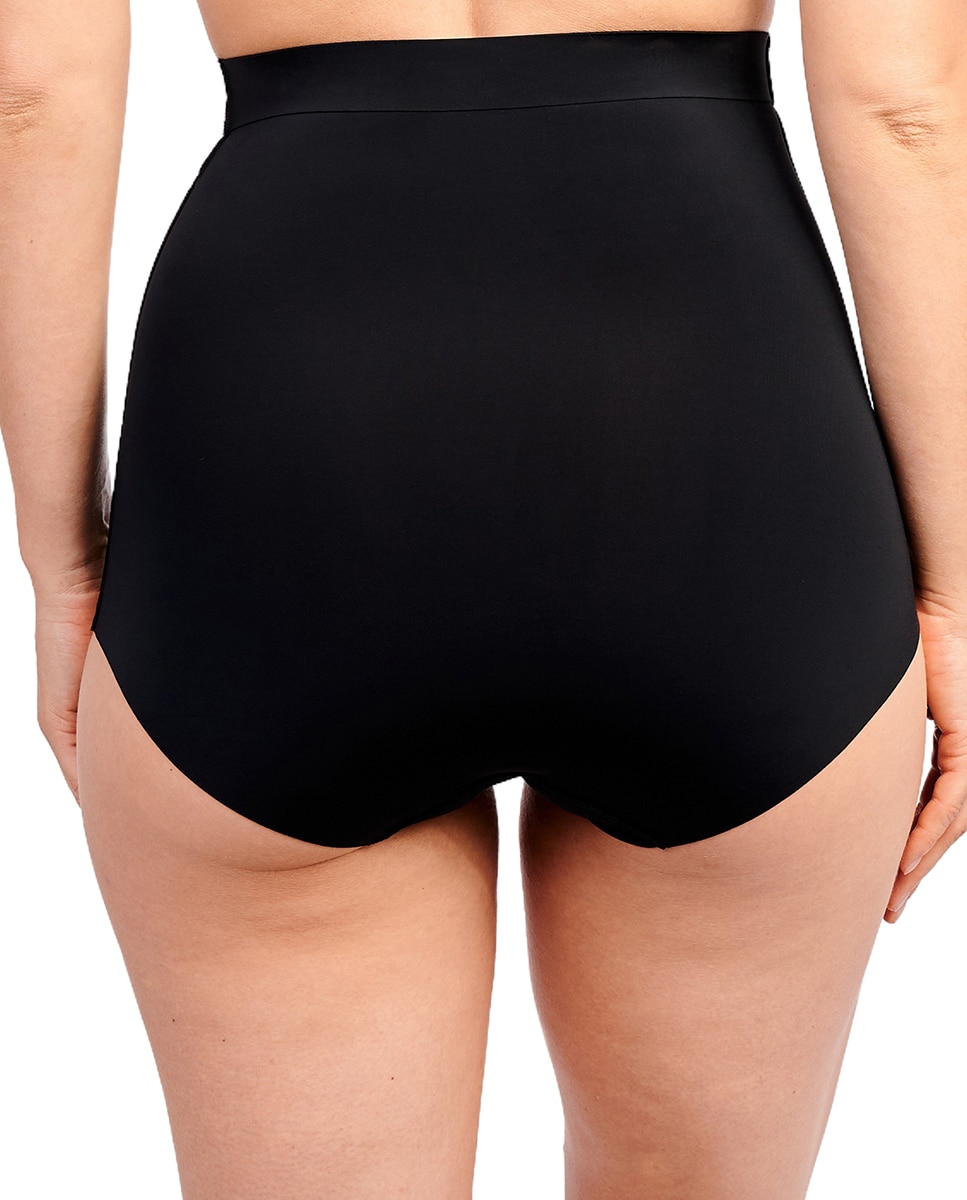 Cueca Adelgaçante Moldadora com Cintura Subida Preto-2