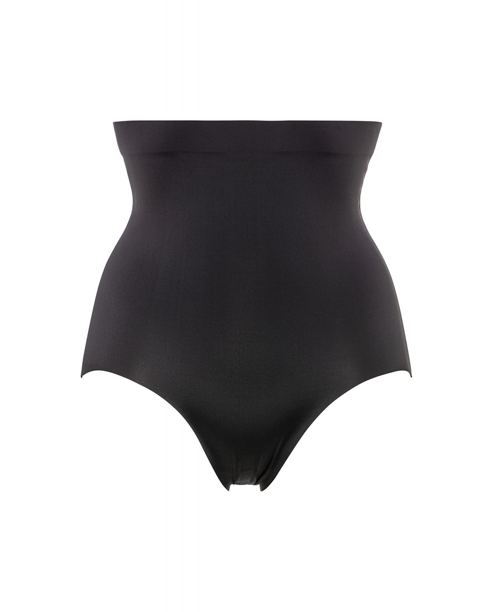 Cueca Adelgaçante Moldadora com Cintura Subida Preto-4