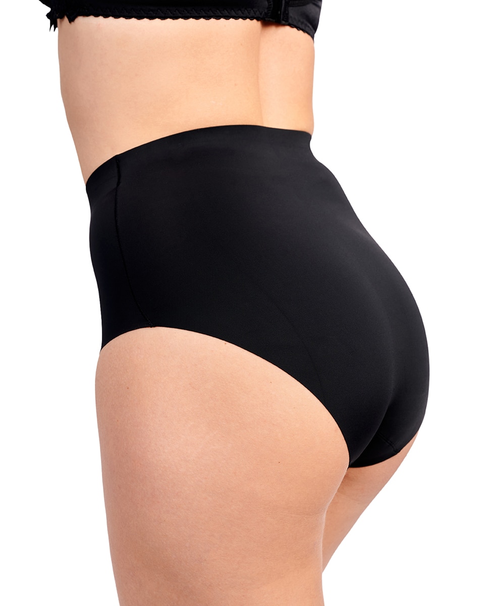 Cueca Adelgaçante Invisível Moldadora Preto-3