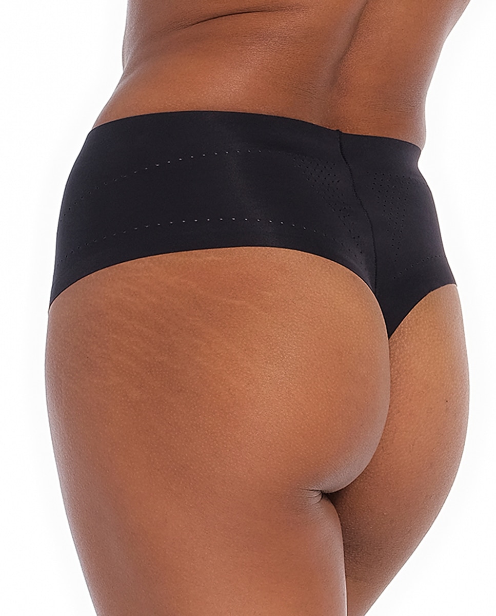 Cinta com Efeito de Tanga Preto-2