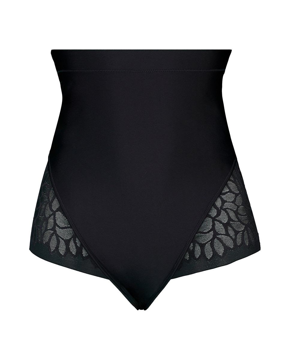 Cueca Adelgaçante com Cintura Subida Preto-5
