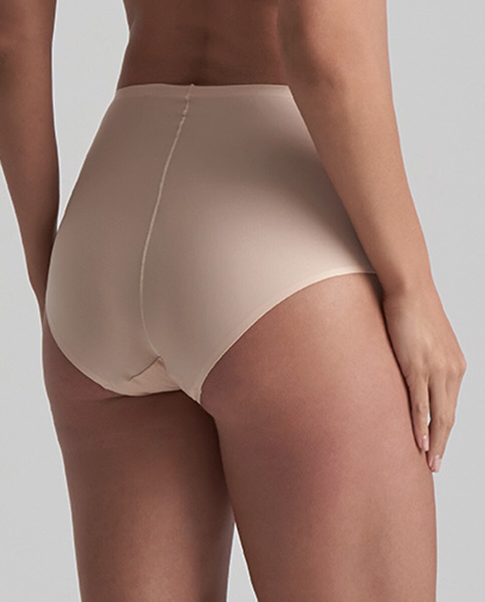 Imagen 2 de Braga reductora control ligero cintrua alta elástica - Bye Bra - Beige Beige