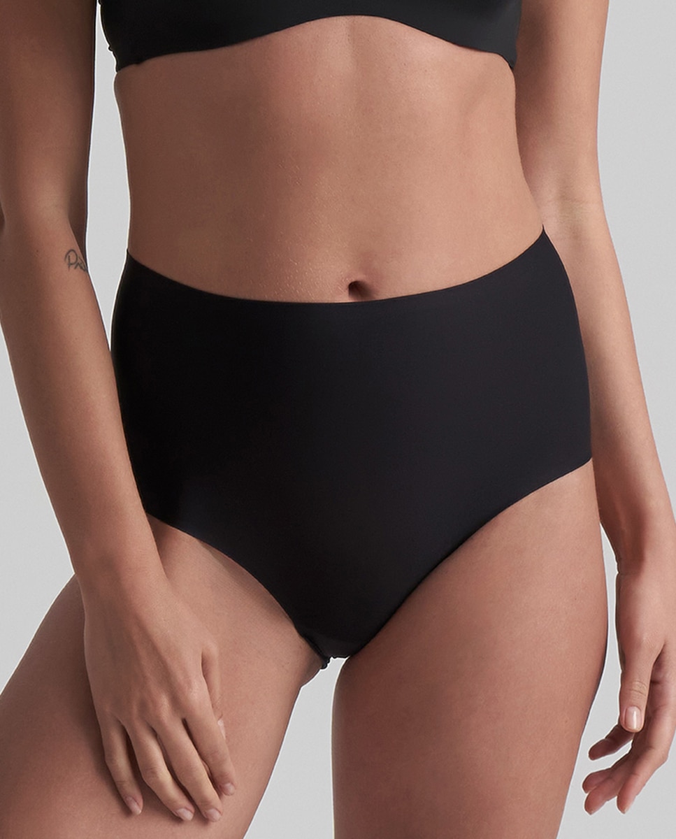 Imagem 0 de Cueca Adelgaçante Elástica de Controlo Ligeiro com Cintura Subida