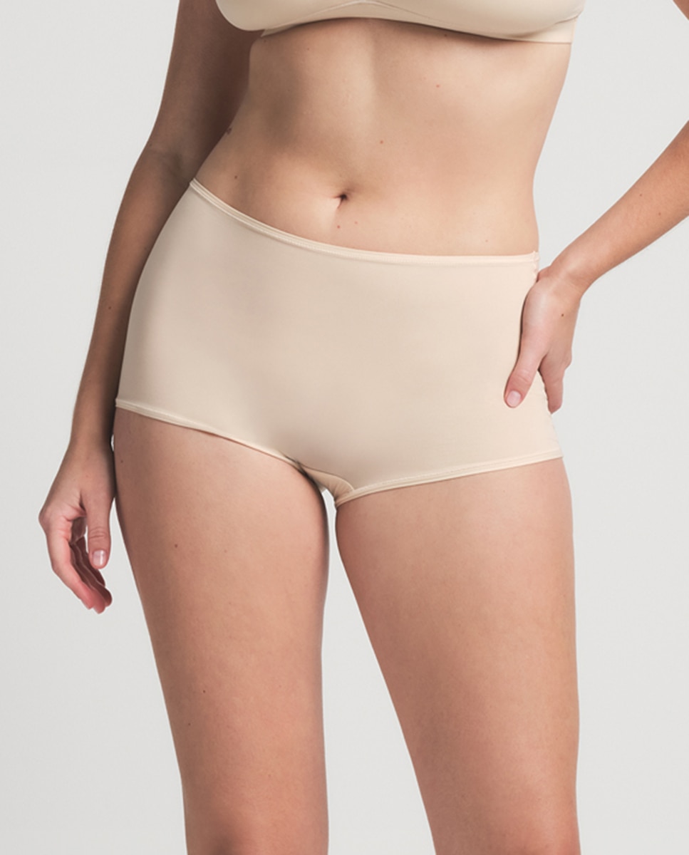 Imagen 1 de Braga tipo bóxer cómoda de mujer - Skims - Beige Beige