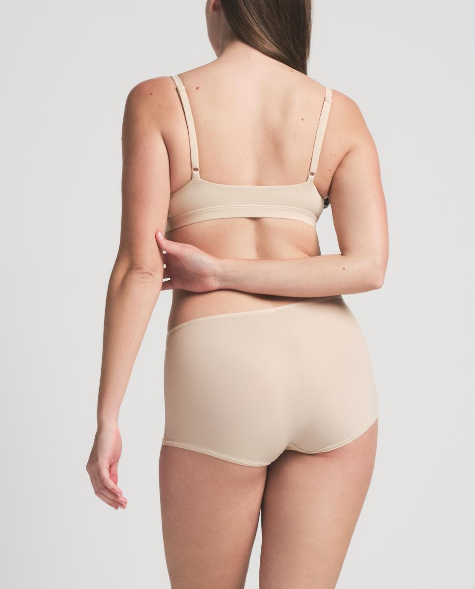 Imagen 3 de Braga tipo bóxer cómoda de mujer - Skims - Beige Beige