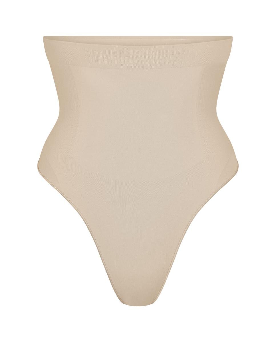 Imagen 4 de Faja cintura alta tanga - Skims - Beige Beige