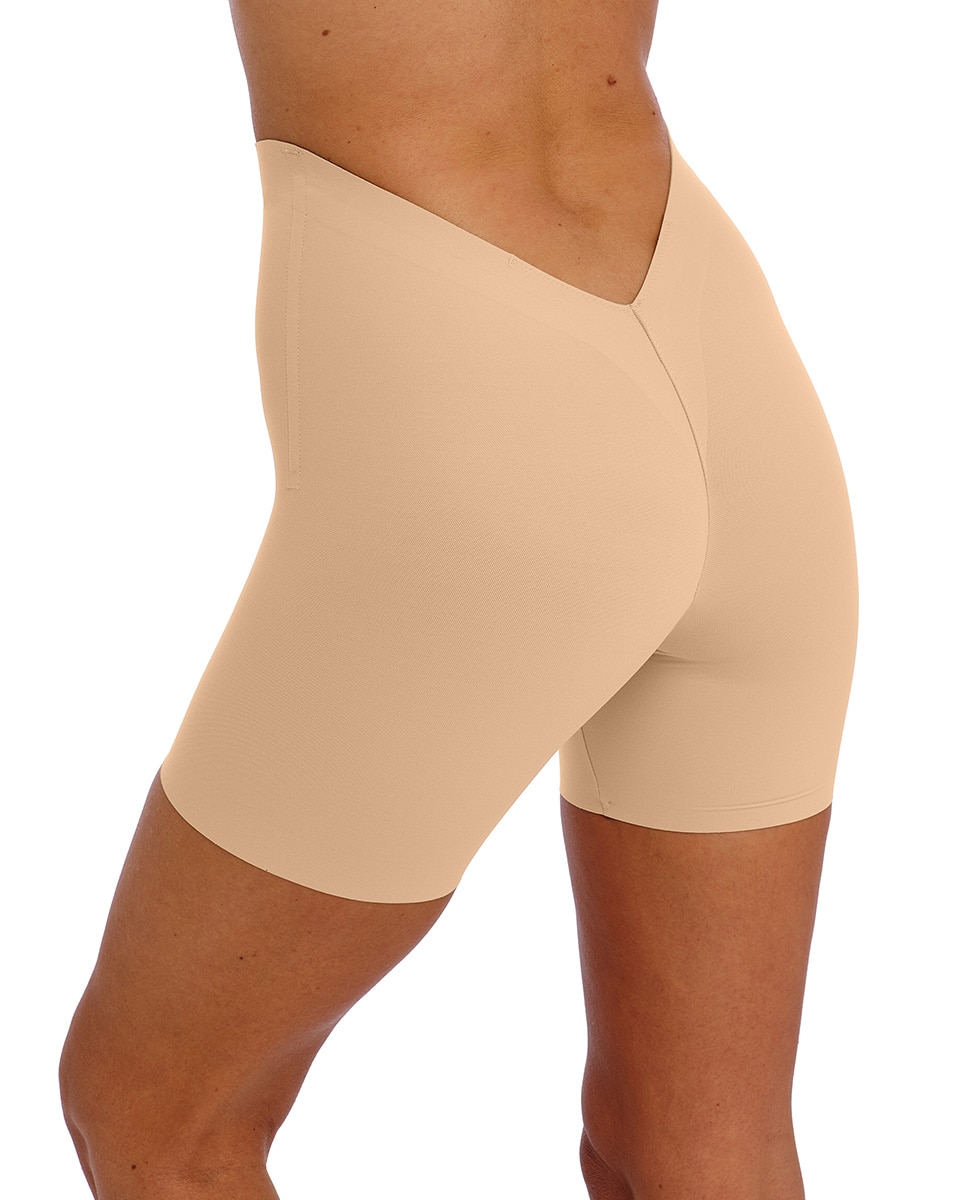 Bermudas Adelgaçantes com Costas em V Natural-3