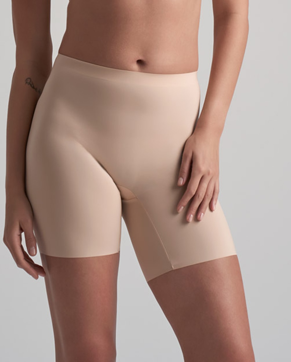 Imagem 0 de Calções Adelgaçantes de Controlo Médio com Cintura Média sem Costuras
