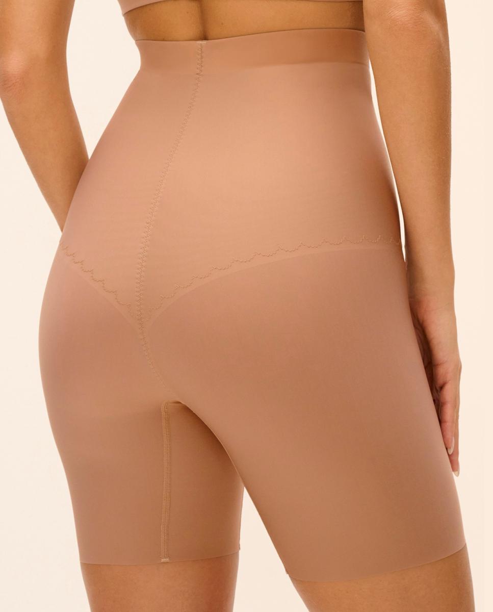 Tanga brasileña encaje floral plano y tul - Wacoal - Negro Negro-3