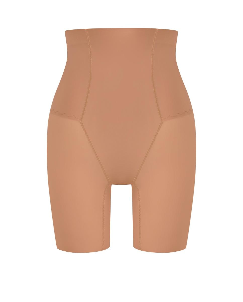 Tanga brasileña encaje floral plano y tul - Wacoal - Negro Negro-4