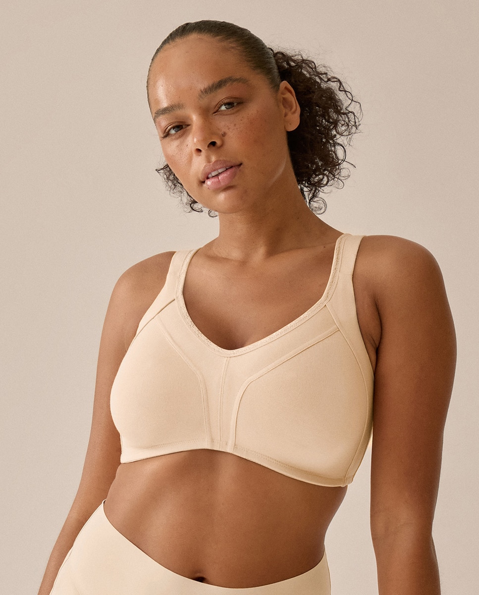 Soutien Redutor de Algodão com Certificado Gots Natural-1