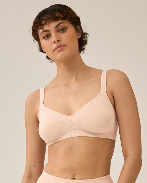 Imagem 0 de Soutien Redutor sem Aro e com Detalhe de Renda