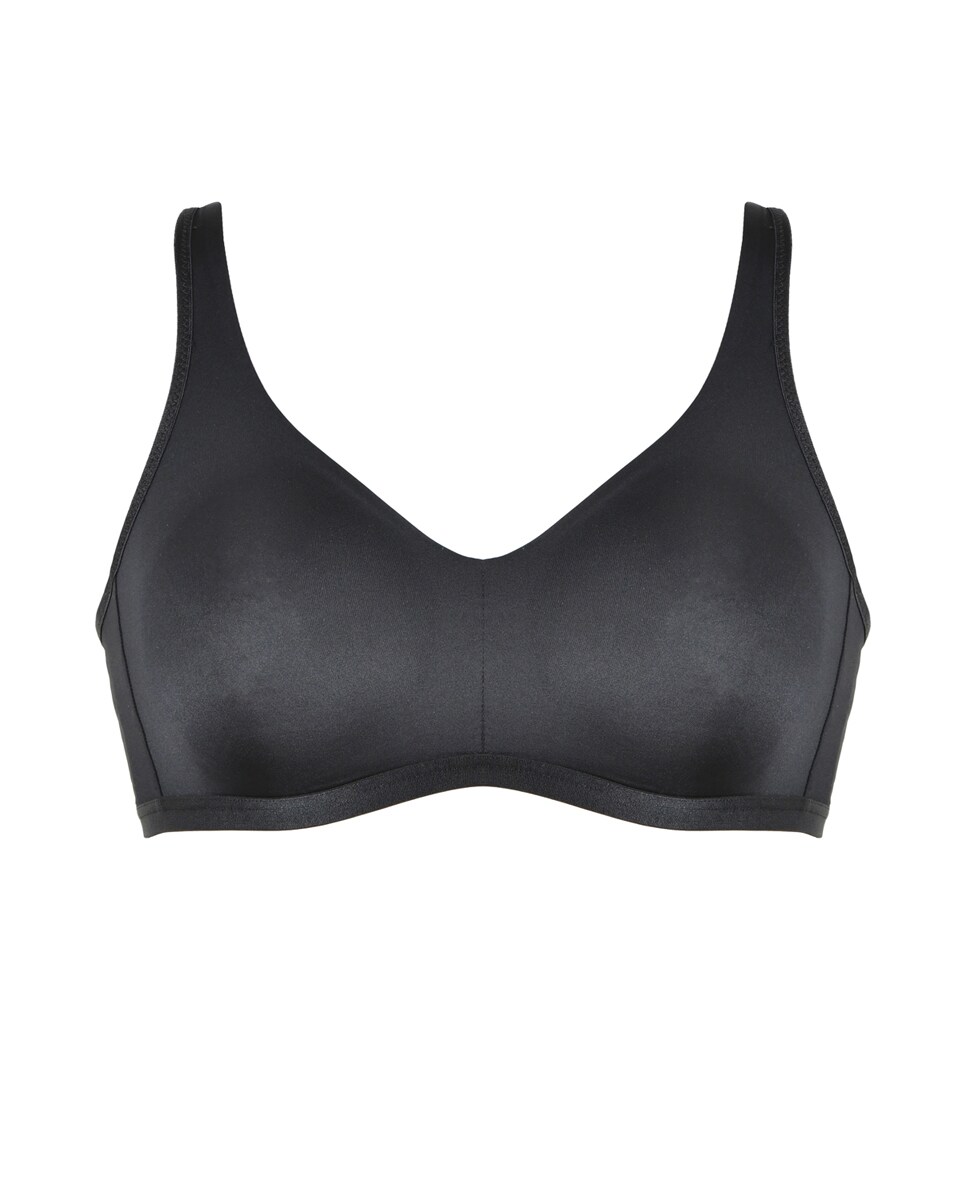 Soutien Curto sem Aro e de Copa Moldada Preto-2