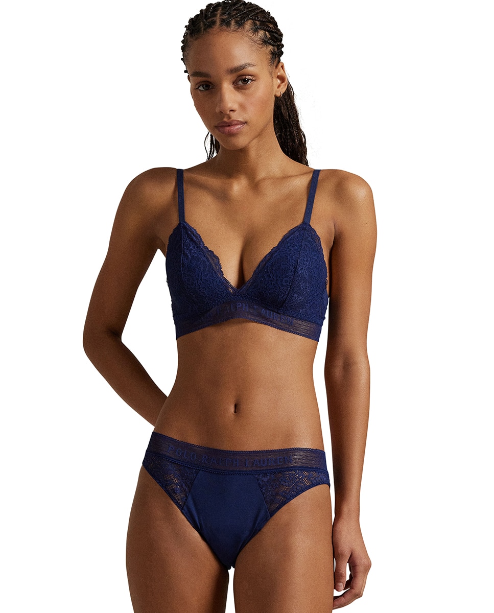 Soutien Triangular - Azul Azul-4