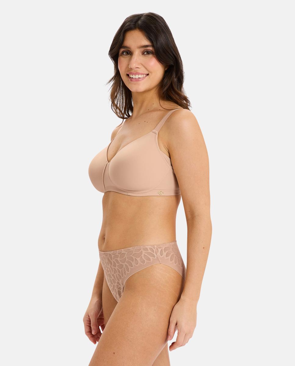 Sujetador sin aro con relleno - Sans Complexe - Natural Natural-3