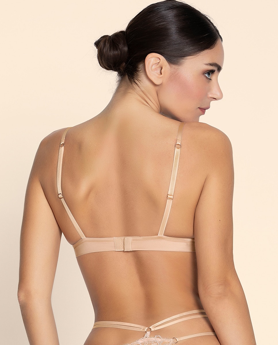 Soutien Balconette com Aros Nude-2