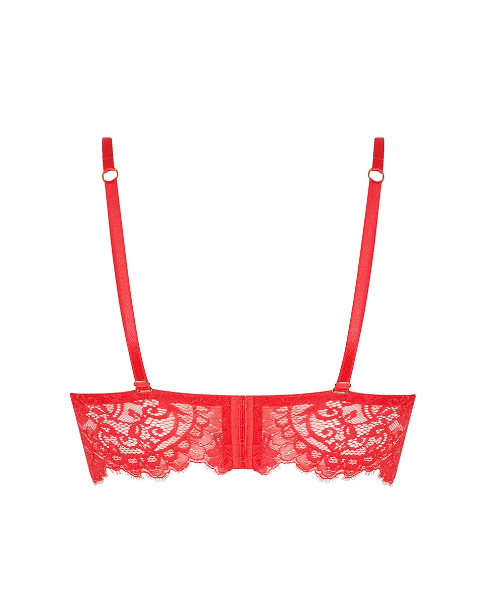 Soutien de Renda sem Enchimento Rosa-5