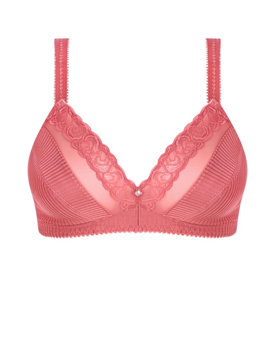 Sujetador de capacidad sin aros - Antigel - Rosa Rosa-1