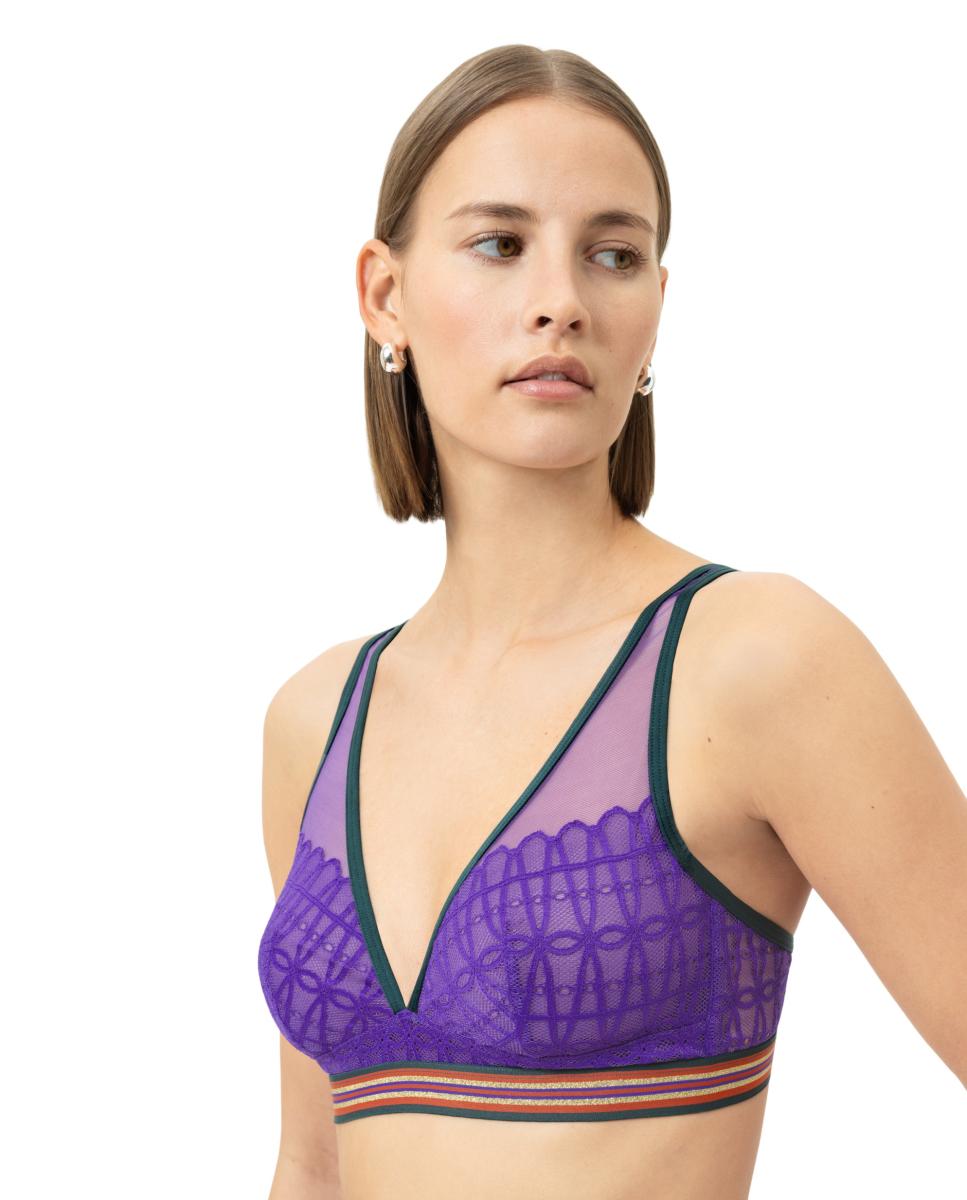 Soutien triangular sem aro Roxo-3
