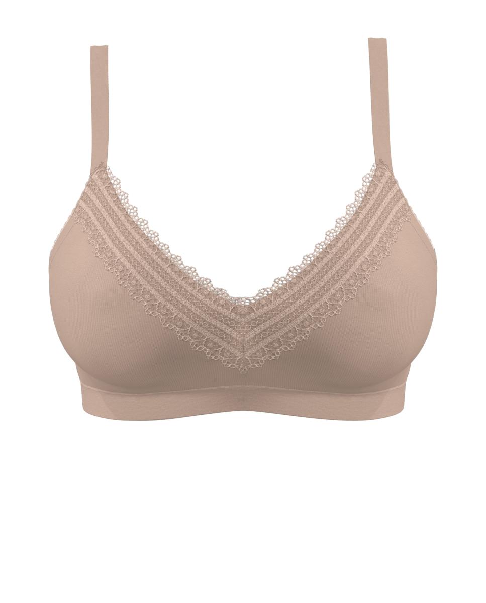 Sujetador top sin aro sin costuras - Sans Complexe - Natural Natural-11