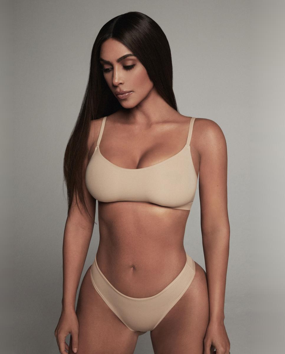 Bralette com Decote Arredondado Telha-2