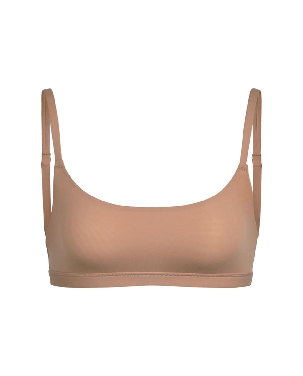 Bralette com Decote Arredondado Telha-3
