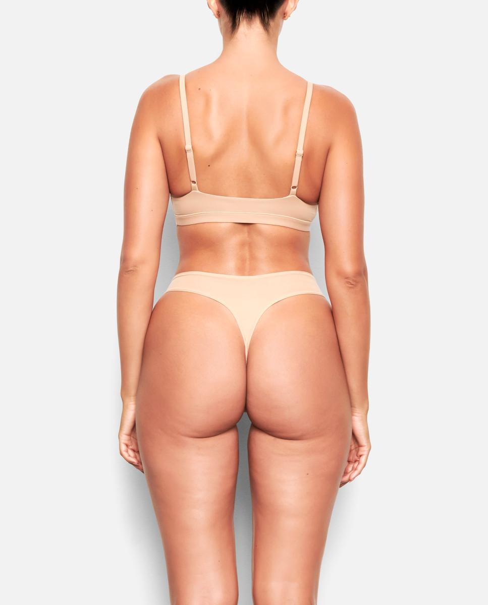 Bralette sem Aros e Design Triangular Telha-2