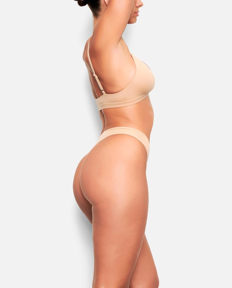 Bralette sem Aros e Design Triangular Telha-3