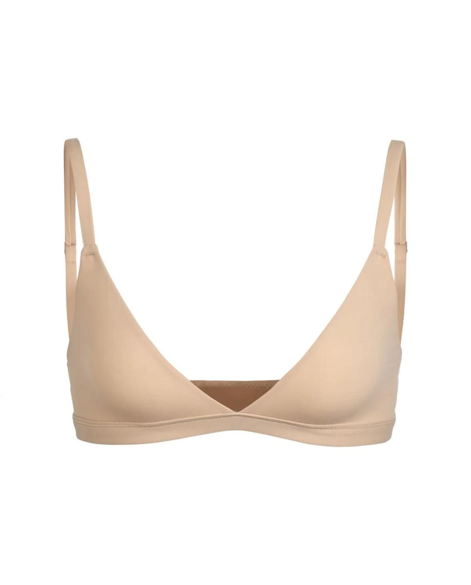 Bralette sem Aros e Design Triangular Telha-4