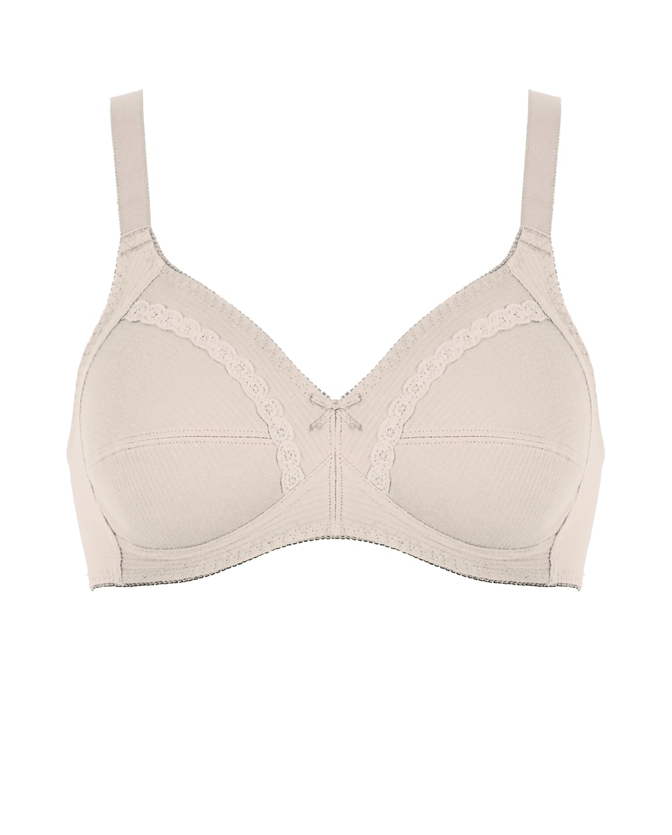Soutien 100% Algodão sem Aro Bege-1