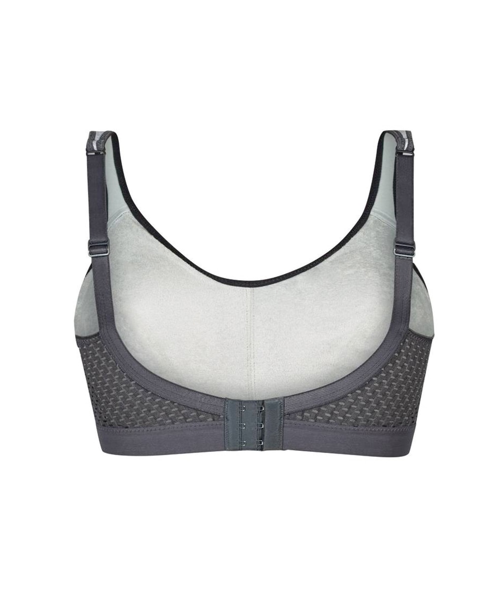 Soutien desportivo sem aro Cinzento-5