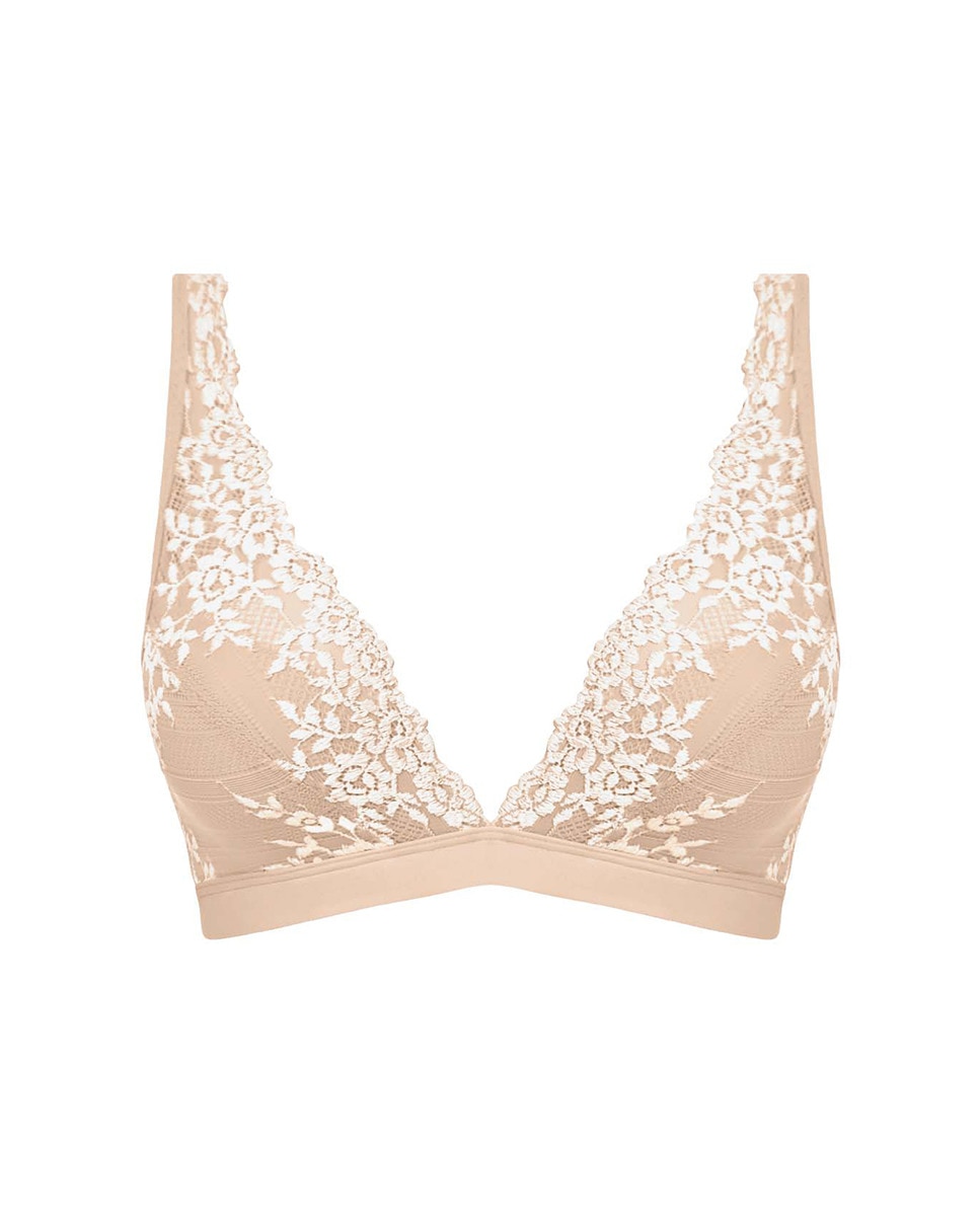 Bralette Enmbrace Lace sin aro - Wacoal - Beige Beige-4